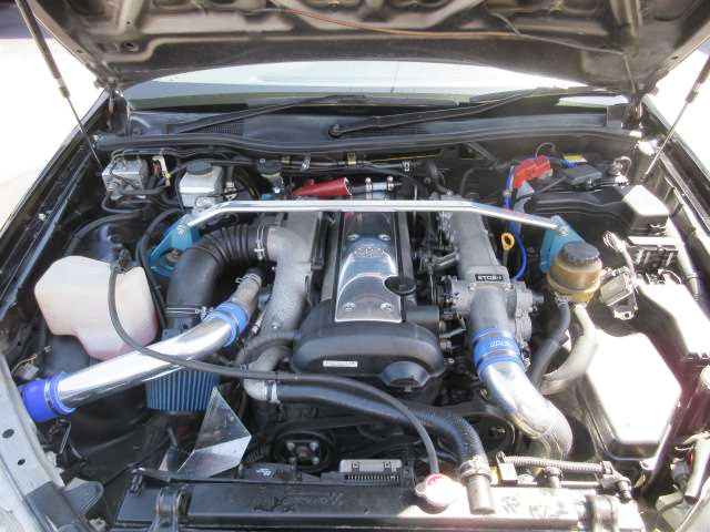 VVT-i 1JZ-GTE With HIGH FLOW TURBO.