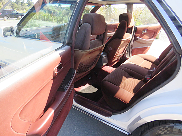 Seats of JZX81 TOYOTA CHASER 2.5 AVANTE.