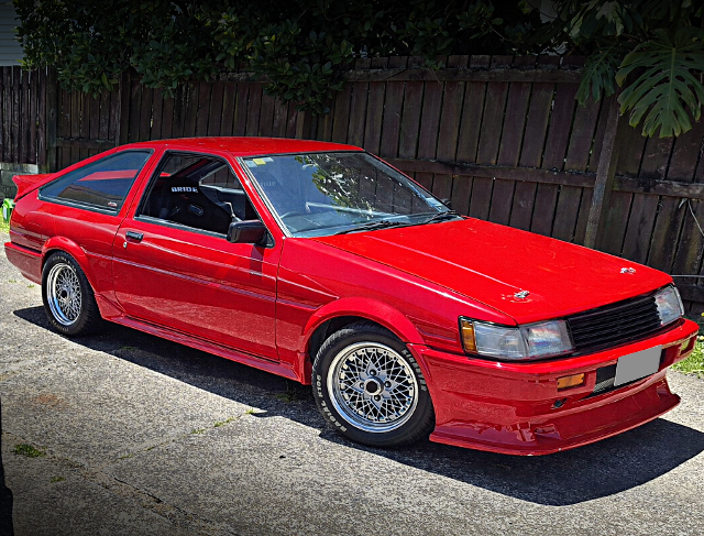 Front exterior of 4th Gen TOYOTA LEVIN.