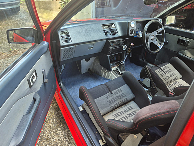 Interior of 4th Gen TOYOTA LEVIN.