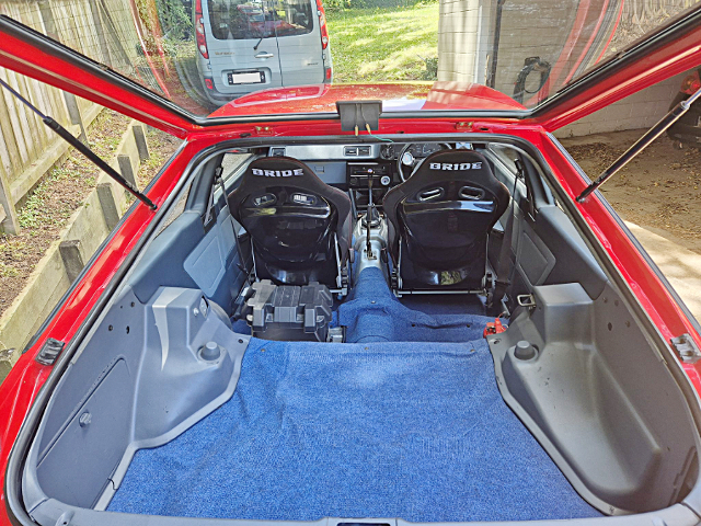 Seats of 4th Gen TOYOTA LEVIN.