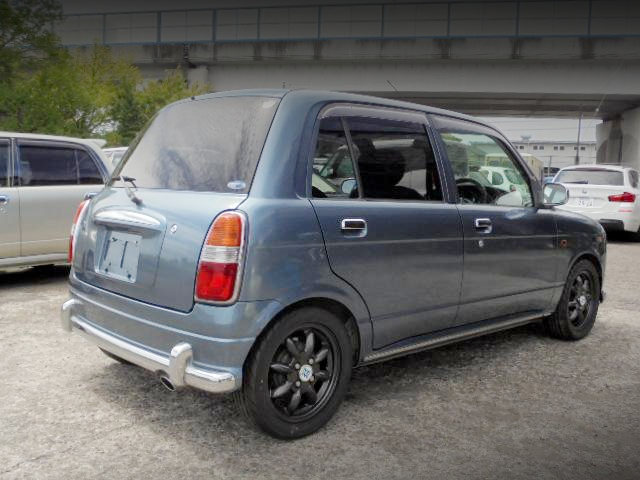 Rear exterior of 1st Gen DAIHATSU MIRA GINO.