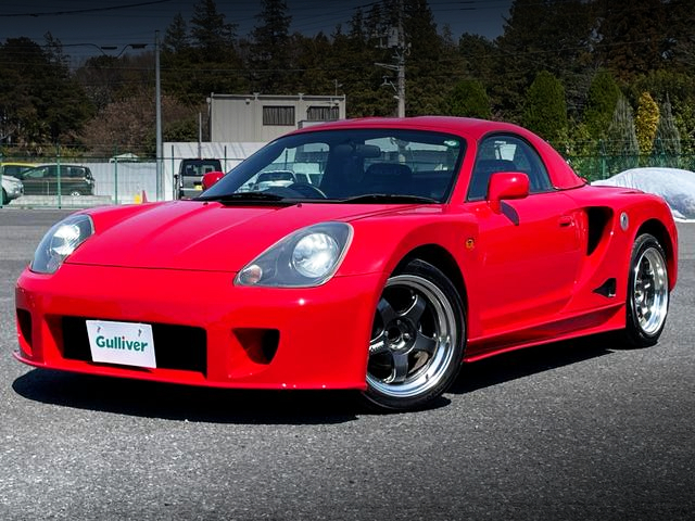 Front exterior of MONO CRAFT GT-300 WIDEBODY ZZW30 TOYOTA MR-S S-EDITION.