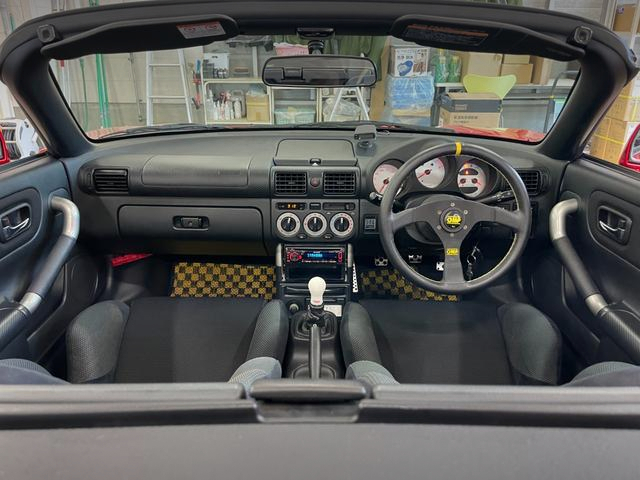 interior of MONO CRAFT GT-300 WIDEBODY ZZW30 TOYOTA MR-S S-EDITION.