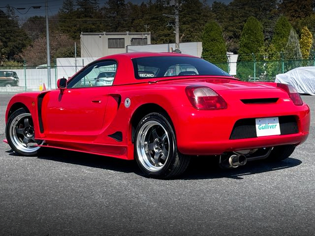 Rear exterior of MONO CRAFT GT-300 WIDEBODY ZZW30 TOYOTA MR-S S-EDITION.