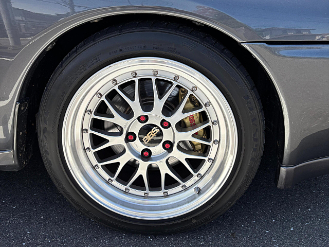 BBS Rim of R32 SKYLINE GT-R.