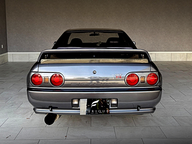 Rear exterior of R32 SKYLINE GT-R.