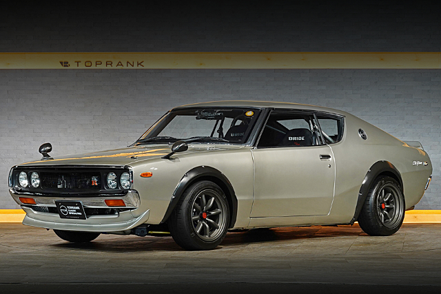 Front exterior of BNR32-Based Rocky Auto Kenmeri GT-R.