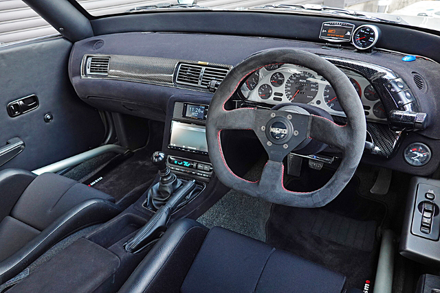 Dashboard of BNR32-Based Rocky Auto Kenmeri GT-R.