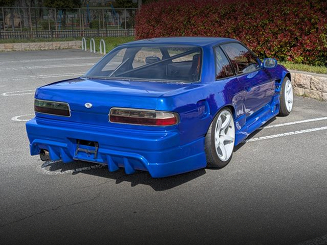 Rear exterior of WIDEBODY S13 SILVIA Q's.