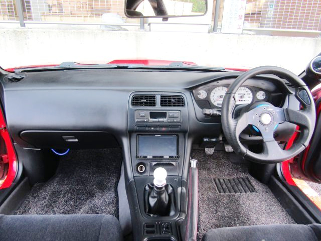 Dashboard of Rocket Bunny BOSS V2 WIDEBODY S14 SILVIA.