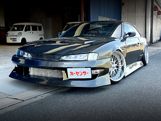 Front exterior of S14 NISSAN SILVIA.