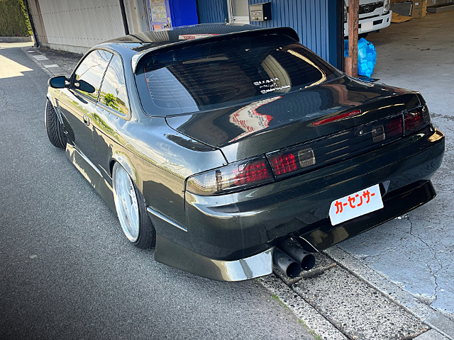 Rear exterior of S14 NISSAN SILVIA.