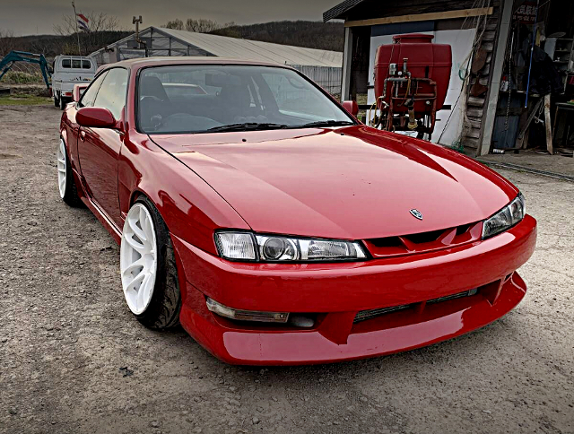 Front exterior of S14 SILVIA K's.