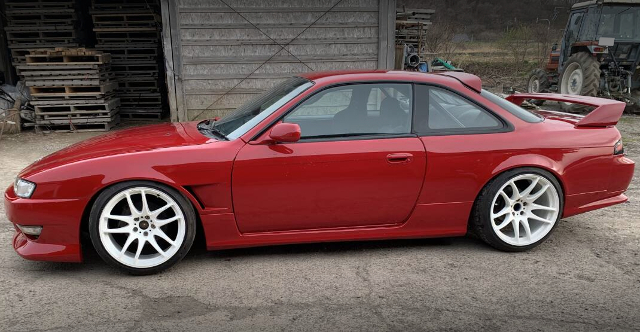 Side exterior of S14 SILVIA K's.
