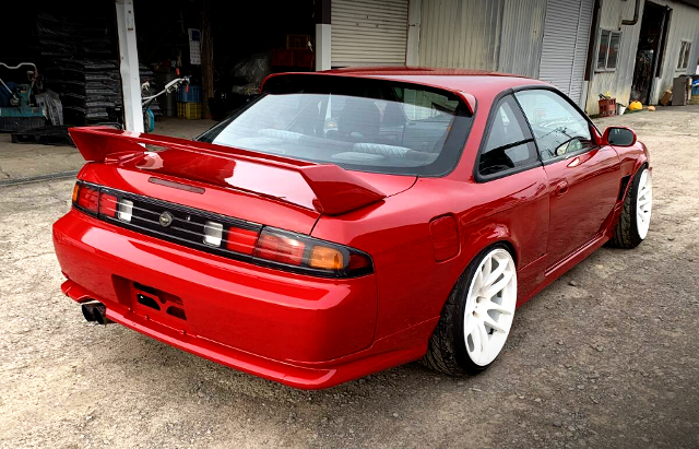 Rear exterior of S14 SILVIA K's.