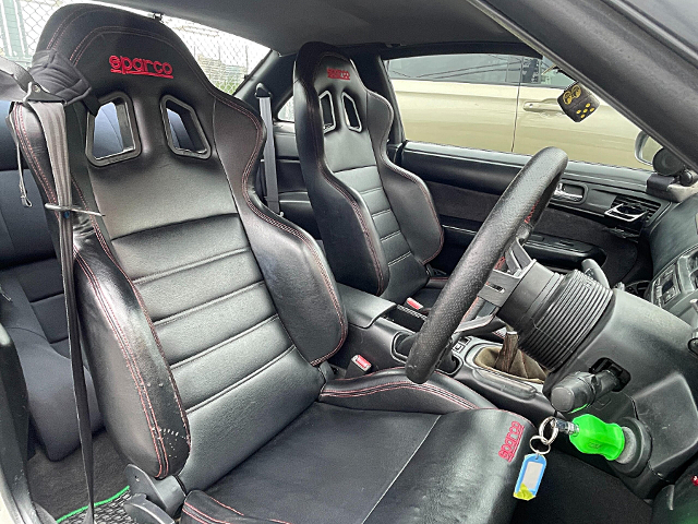Seats of ROCKET BUNNY BOSS V2 BODY S14 SILVIA Q'S.