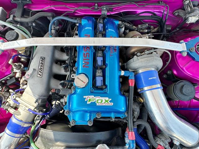 Built SR20 - TRUST Pistons + Garrett 3076R Turbo.