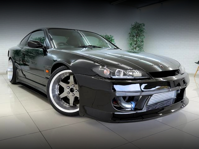 Front exterior of WIDEBODY S15 SILVIA SPEC-R AERO.