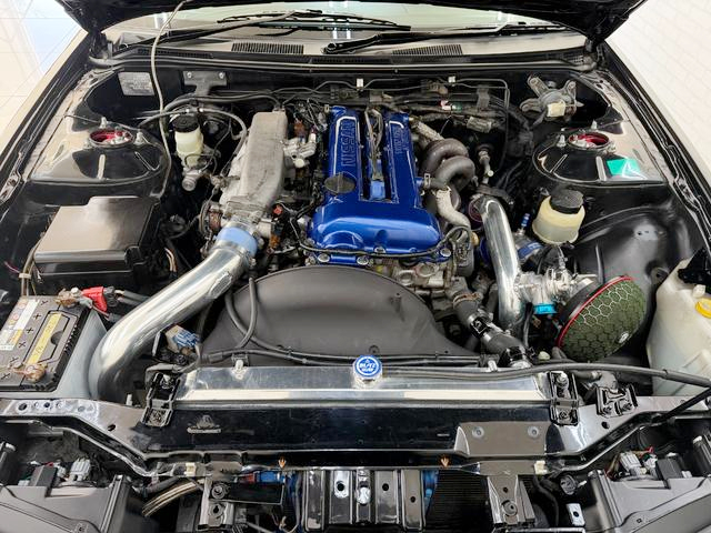 SR20DET turbo engine.