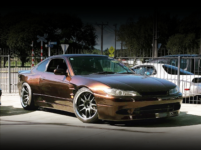 Front exterior of S15 NISSAN SILVIA.