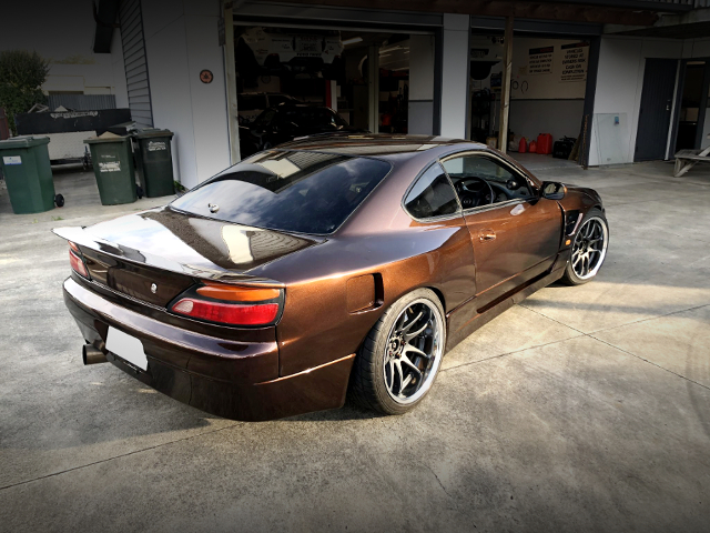 Rear exterior of S15 NISSAN SILVIA.