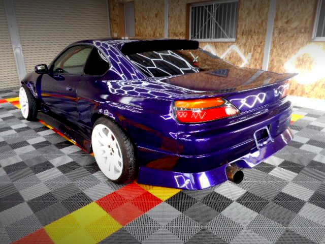 Rear exterior of WIDEBODY S15 SILVIA.