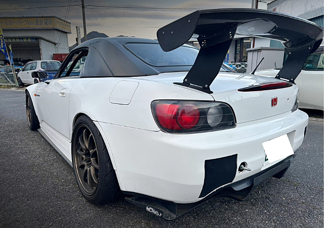 Rear exterior of AP1 HONDA S2000.