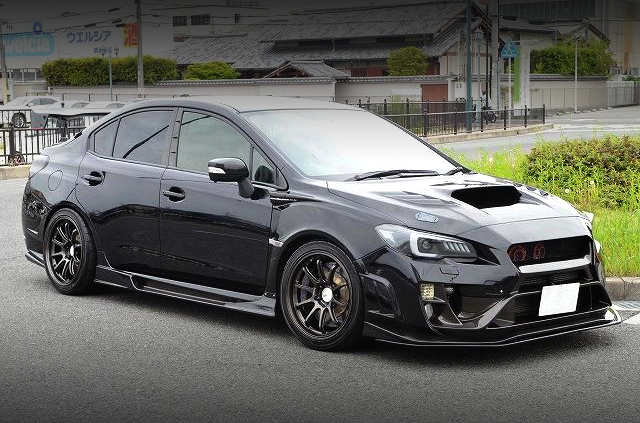 Front exterior of VAB SUBARU WRX STI.