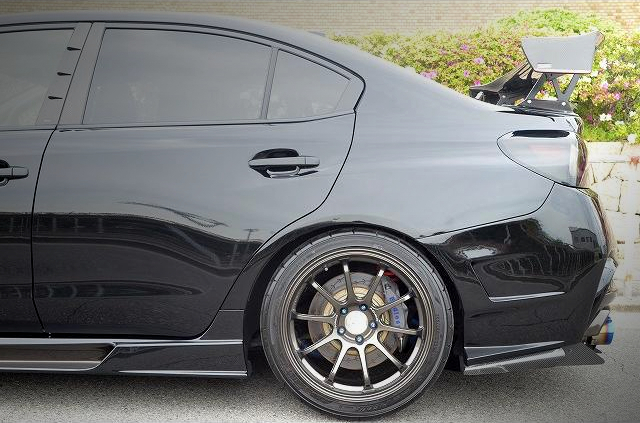 Rear Rim of VAB SUBARU WRX STI.