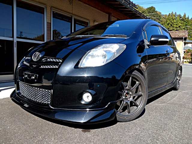 Front exterior of NCP91 VITZ TRD Sports M.