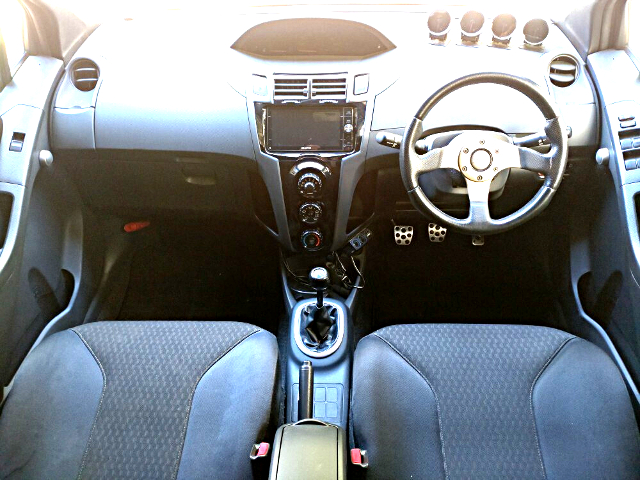 Interior of NCP91 VITZ TRD Sports M.