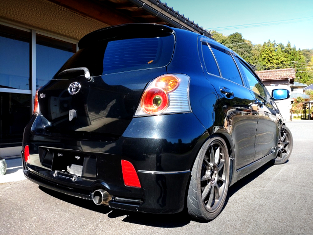 Rear exterior of NCP91 VITZ TRD Sports M.