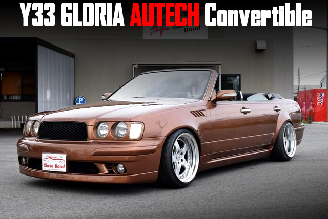 JDM VIP custom Y33 GLORIA AUTECH Convertible.