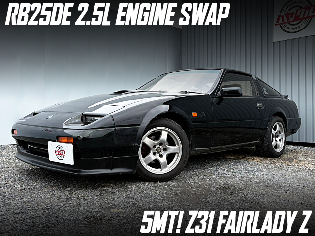 RB25DE 2.5L ENGINE swapped Z31 FAIRLADY Z of 5MT.