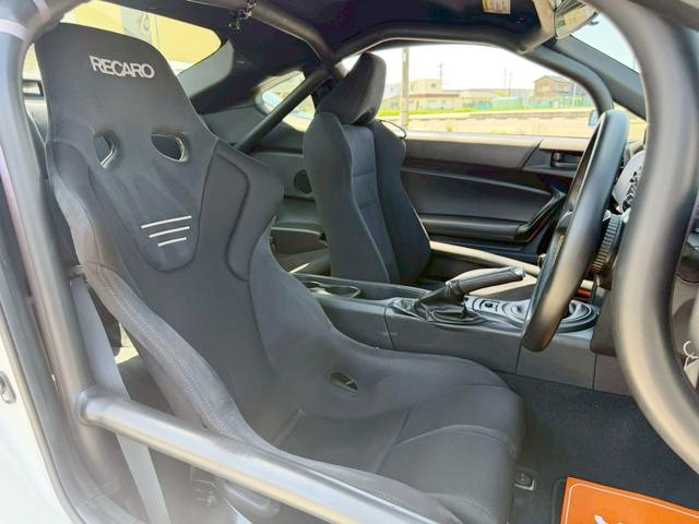 Interior of ZN6 TOYOTA 86 RACING.