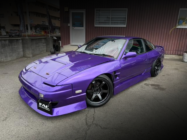 Front exterior of WIDEBODY 180SX TYPE-X.