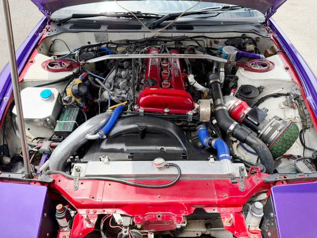 SR20DET turbo of WIDEBODY 180SX TYPE-X.