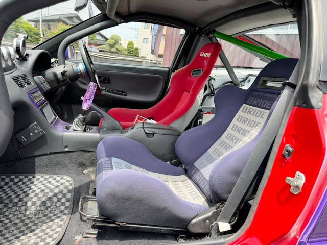 Seats of WIDEBODY 180SX TYPE-X.