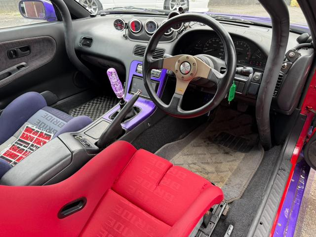 Interior of WIDEBODY 180SX TYPE-X.