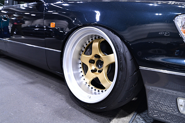 Front rim of JDM VIP custom UCF21 CELSIOR 4.0 C-SPEC F-PACKAGE.
