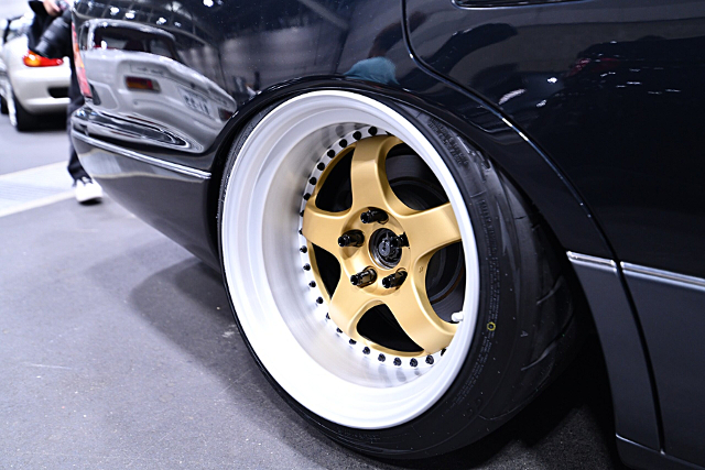 Rear rim of JDM VIP custom UCF21 CELSIOR 4.0 C-SPEC F-PACKAGE.