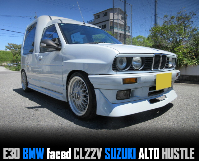 E30 BMW faced CL22V SUZUKI ALTO HUSTLE.