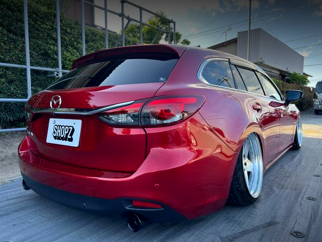 Rear exterior of GJ2FW MAZDA ATENZA WAGON 2.2 XD L-PACKAGE DIESEL TURBO.