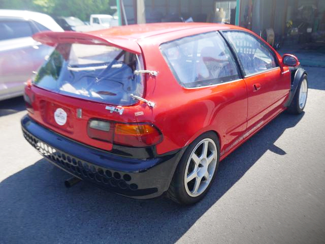 Rear Exterior of EG HONDA CIVIC.