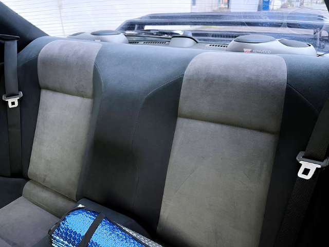 Backseat of BNR32 SKYLINE GT-R.