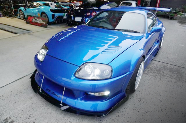 Front exterior of BN-SPORTS WIDEBODY JZA80 SUPRA RZ-S.