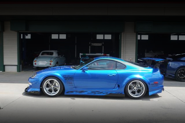 Left-Side exterior of BN-SPORTS WIDEBODY JZA80 SUPRA RZ-S.