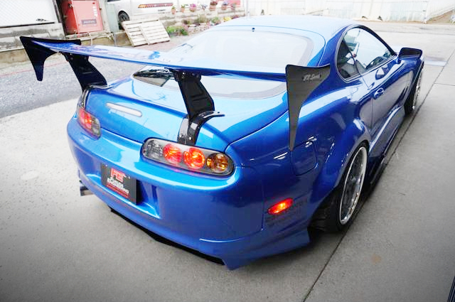 Rear exterior of BN-SPORTS WIDEBODY JZA80 SUPRA RZ-S.