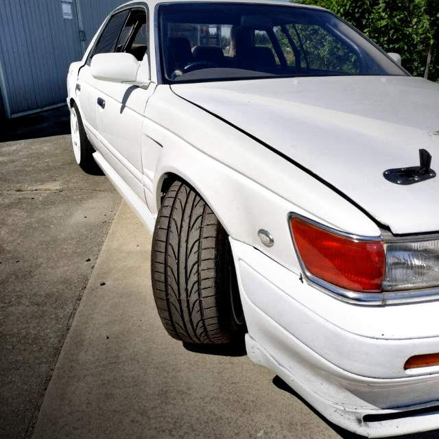 Angle kit installed C33 NISSAN LAUREL.
